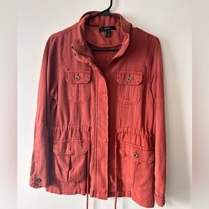 Forever 21 Burnt Orange Light Jacket